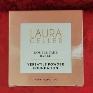 Laura Geller Baked Double Take Versatile Powder Foundation in "Light" Color